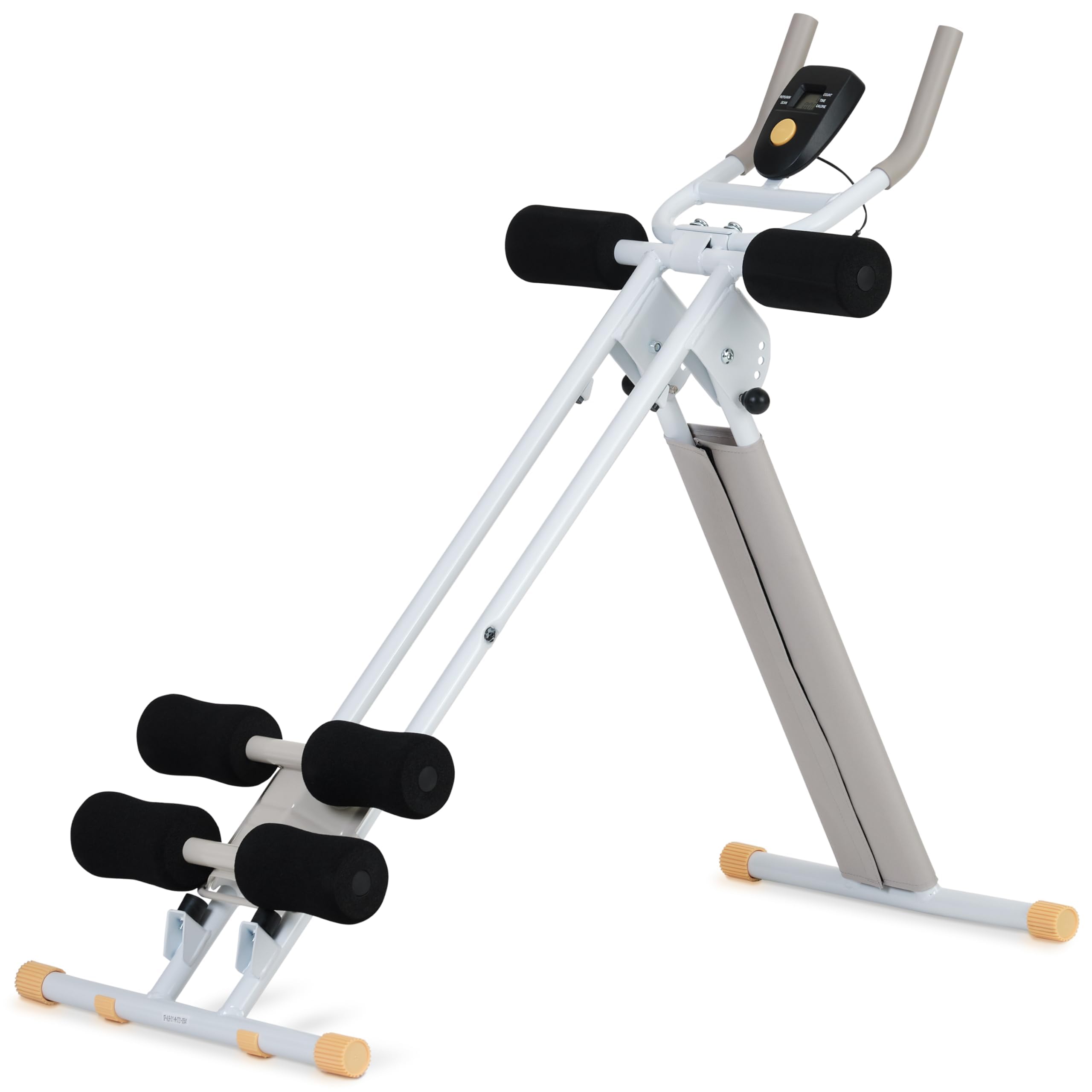 SportPlus Bauchtrainer für zuhause klappbar - Bauchmuskeltrainer, Bauchroller mit 3 oder 4 Trainingswinkeln - Bauch Trainingsgerät bis 100kg