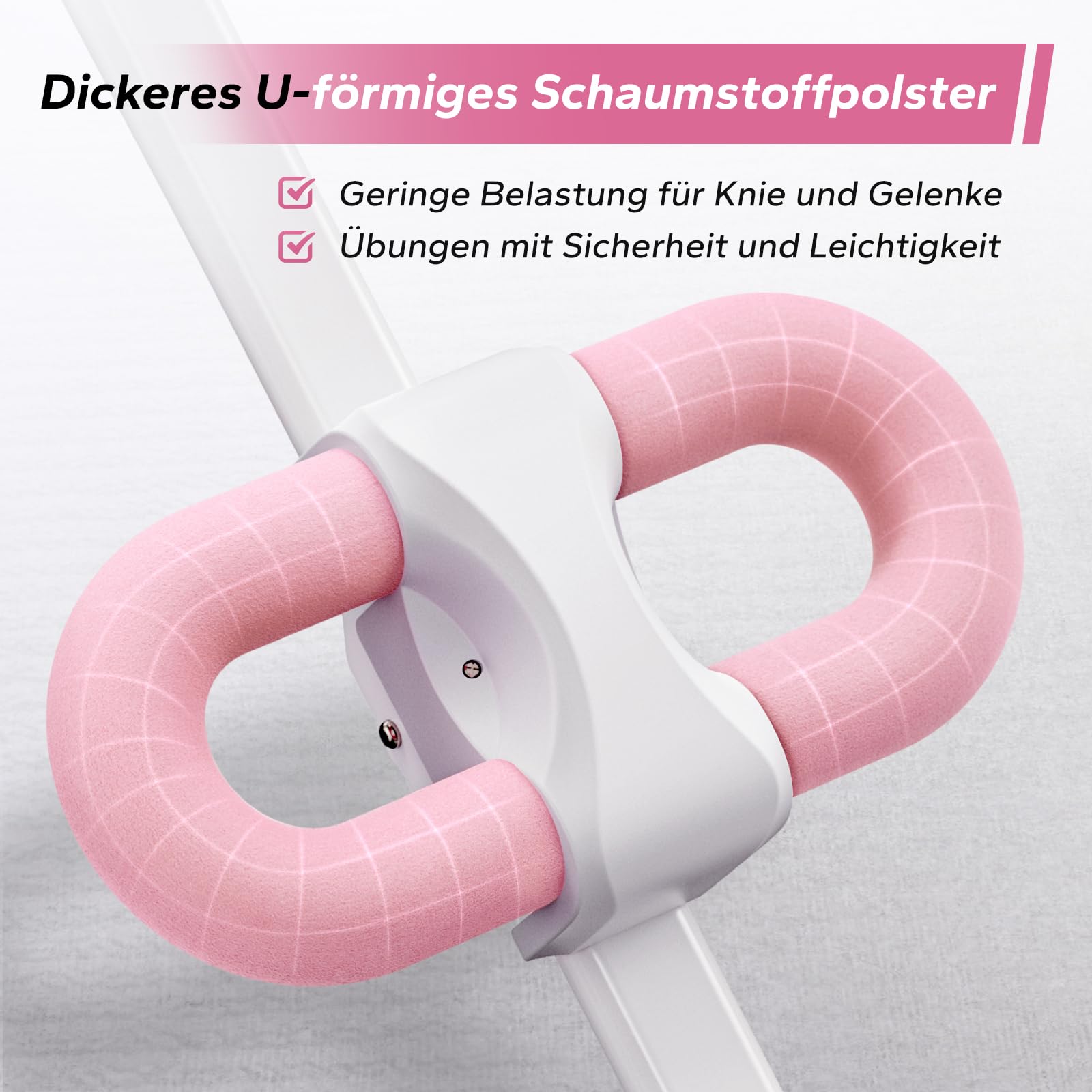 MERACH Bauchtrainer Bauchmuskeltrainer für Zuhause Multifunktionale Trainingsgerät für Ganzkörpertraining Abdominal Ab Machine mit LCD-Monitor Bauchmuskeltrainer Bauchmuskeltraining
